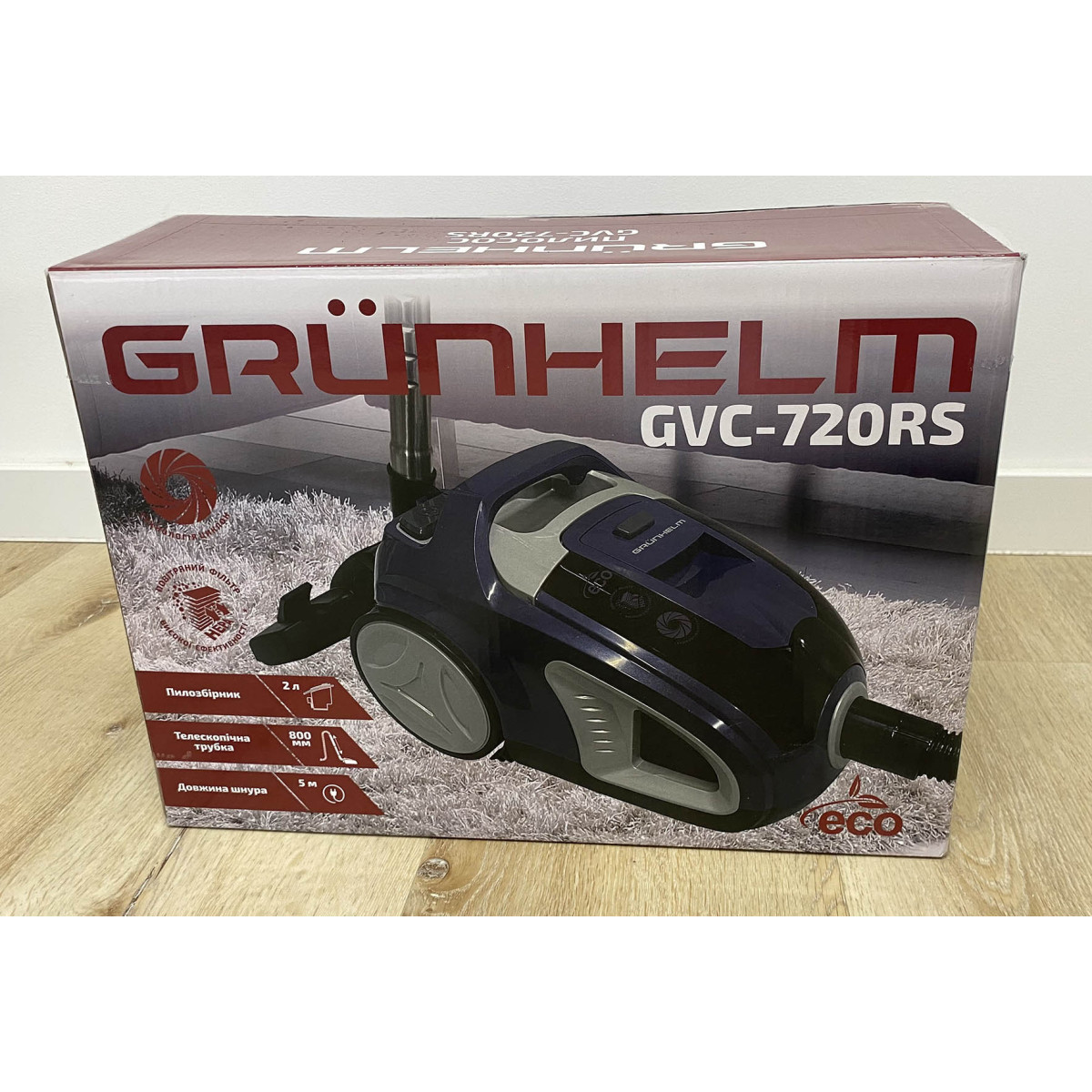 Пилосос GVC-720RS Grunhelm