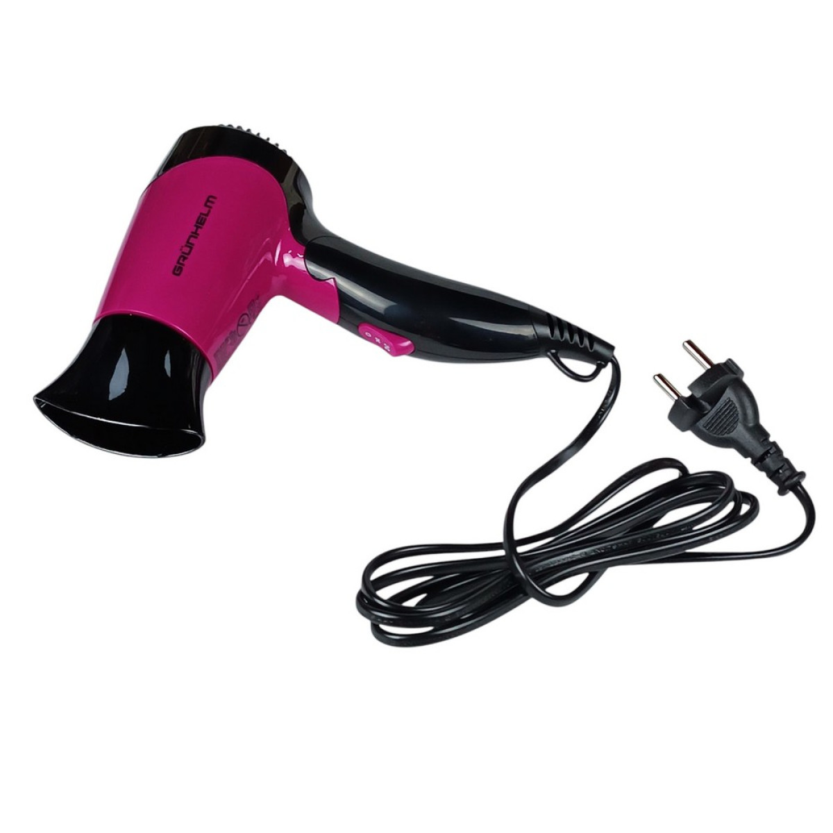 Фен для сушки волос дорожный Grunhelm GHD-508