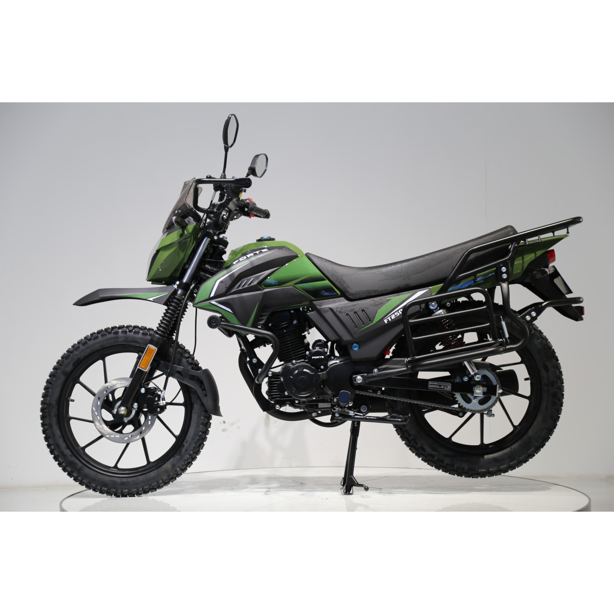 Мотоцикл FT 250-H3 Forte зелений
