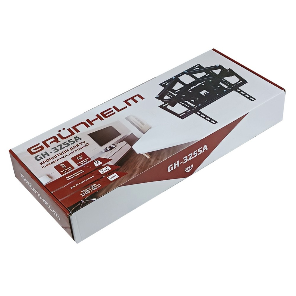 Кронштейн для ТВ Grunhelm GH-3255A поворотный