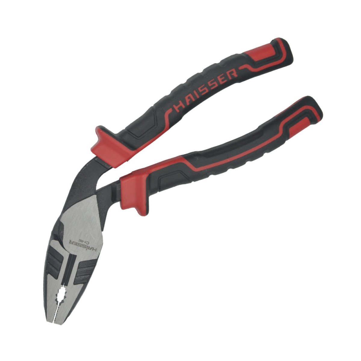 Плоскогубці 190 мм вигнуті Cr-Ni Blacken Polished 50% SAVE POWER 41184 Haisser
