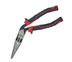 Довгогубці 200мм вигнуті Cr-Ni Blacken Polished 50% SAVE POWER 41185 Haisser