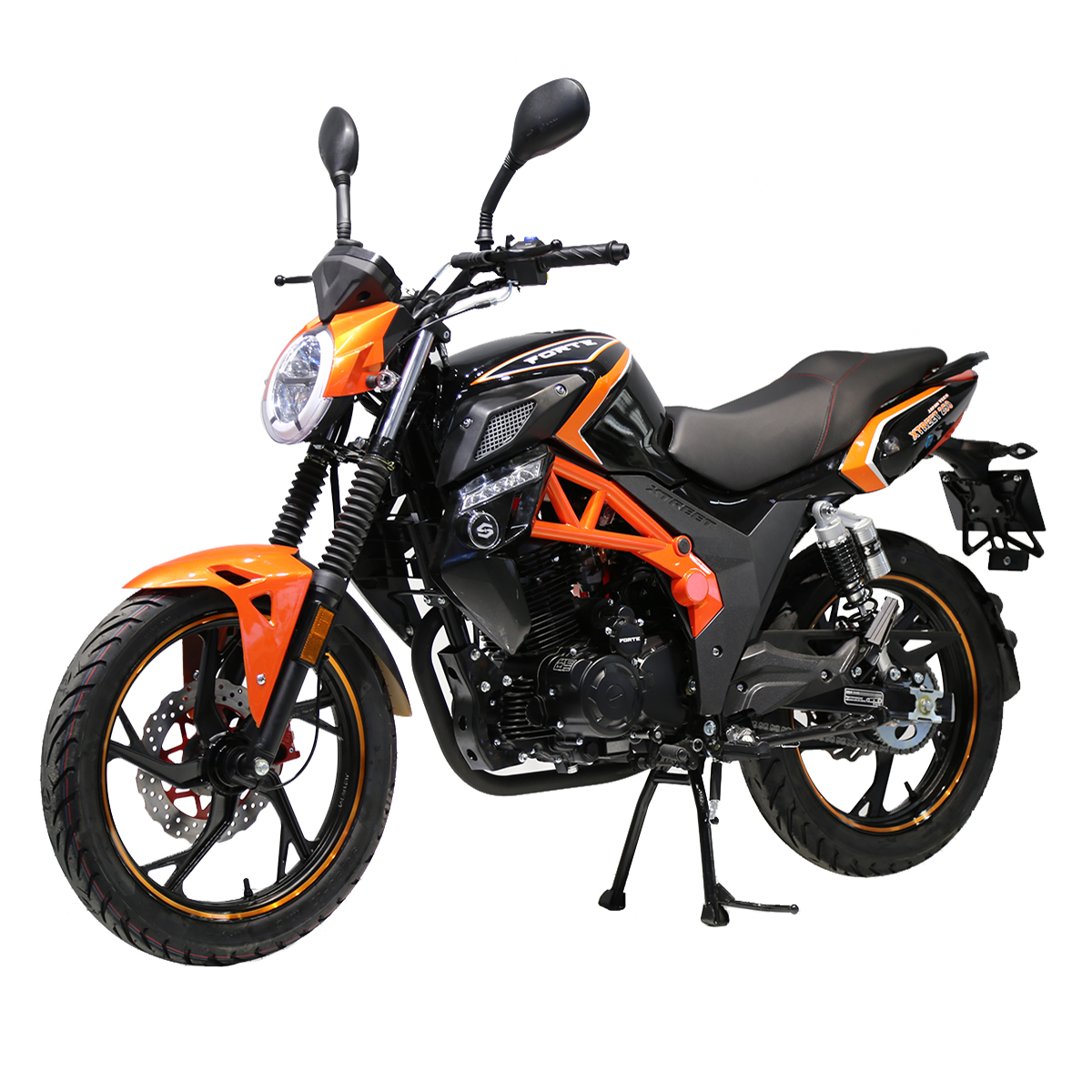 Мотоцикл FT250-X6 Forte Черно-оранжевый