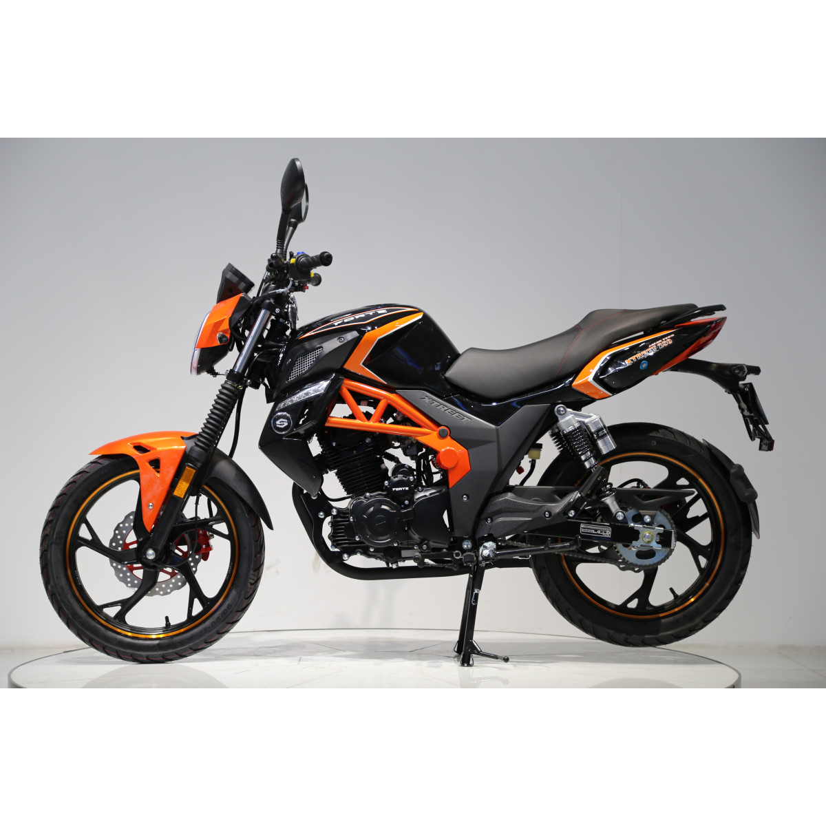 Мотоцикл FT250-X6 Forte Черно-оранжевый