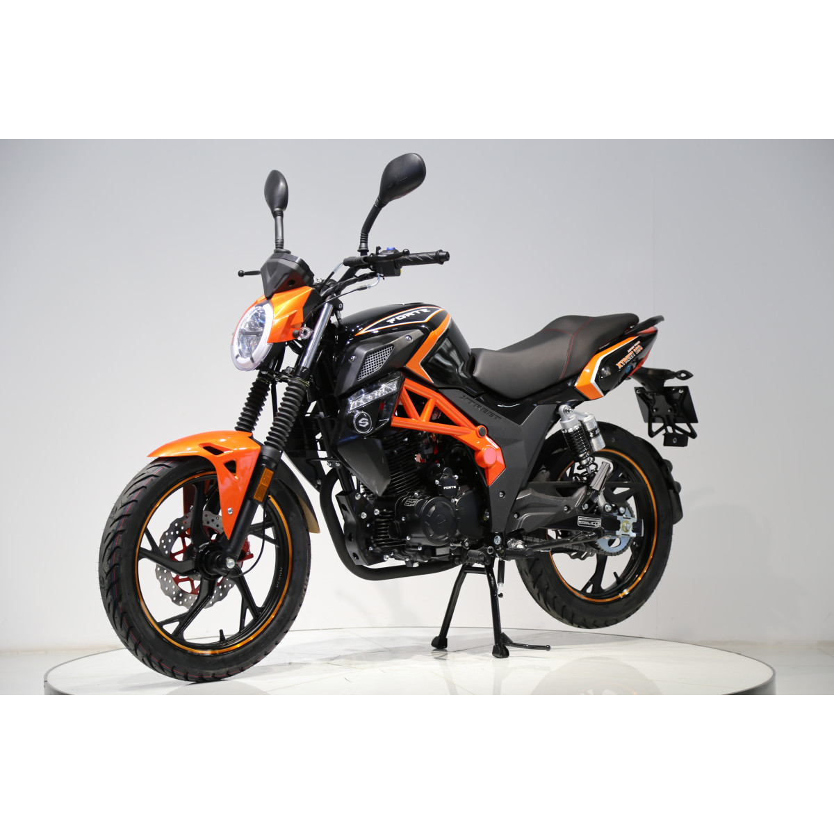 Мотоцикл FT250-X6 Forte Черно-оранжевый