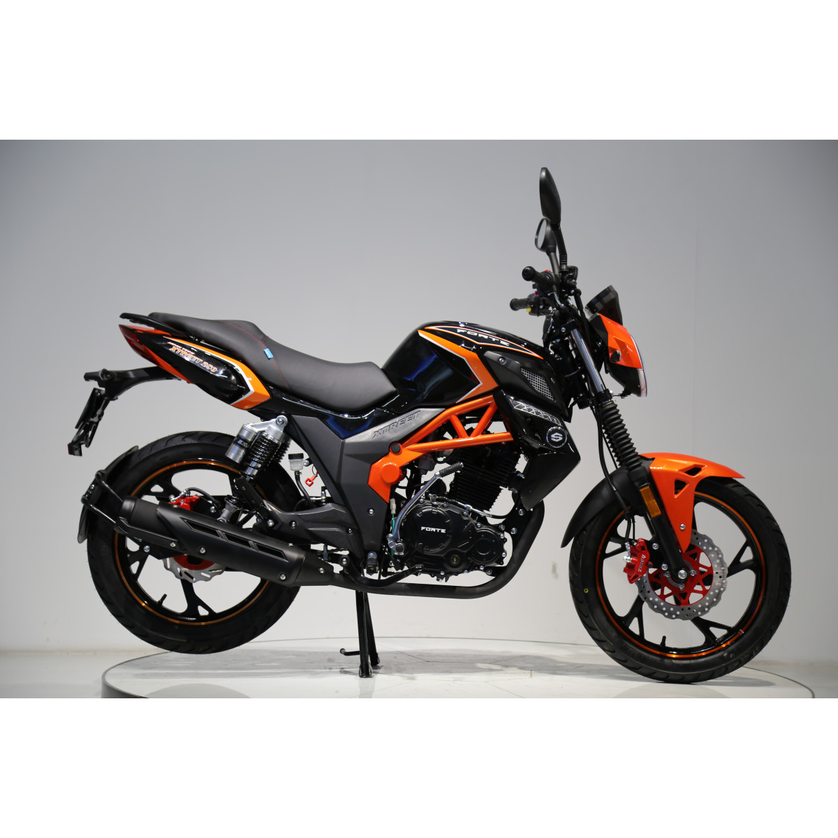 Мотоцикл FT250-X6 Forte Черно-оранжевый