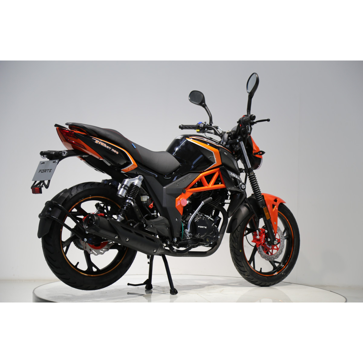 Мотоцикл FT250-X6 Forte Черно-оранжевый