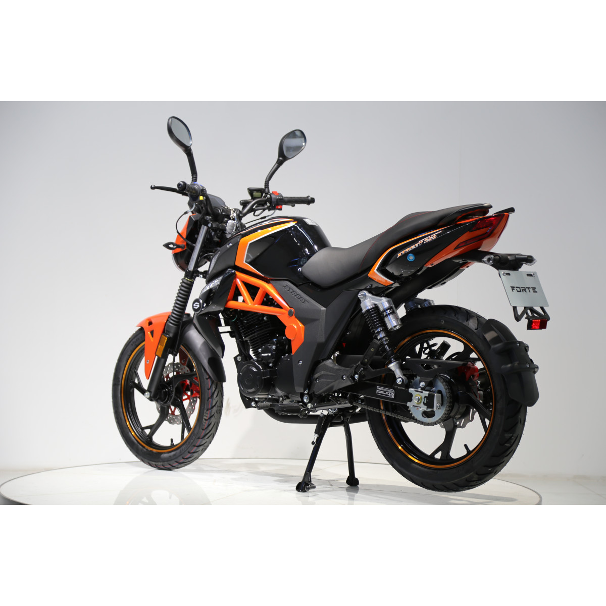 Мотоцикл FT250-X6 Forte Черно-оранжевый