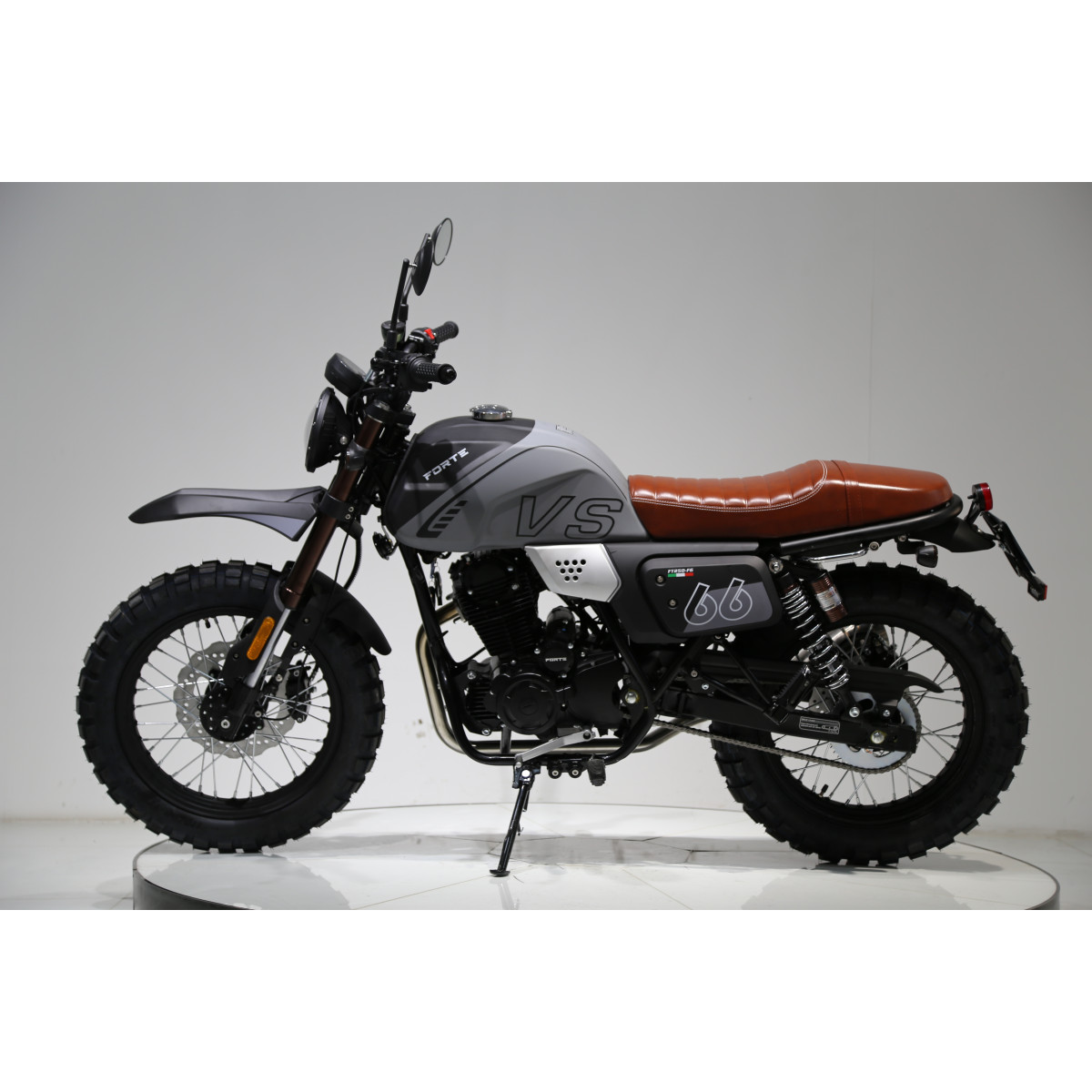 Мотоцикл FT250-F6 Forte Черно-серый