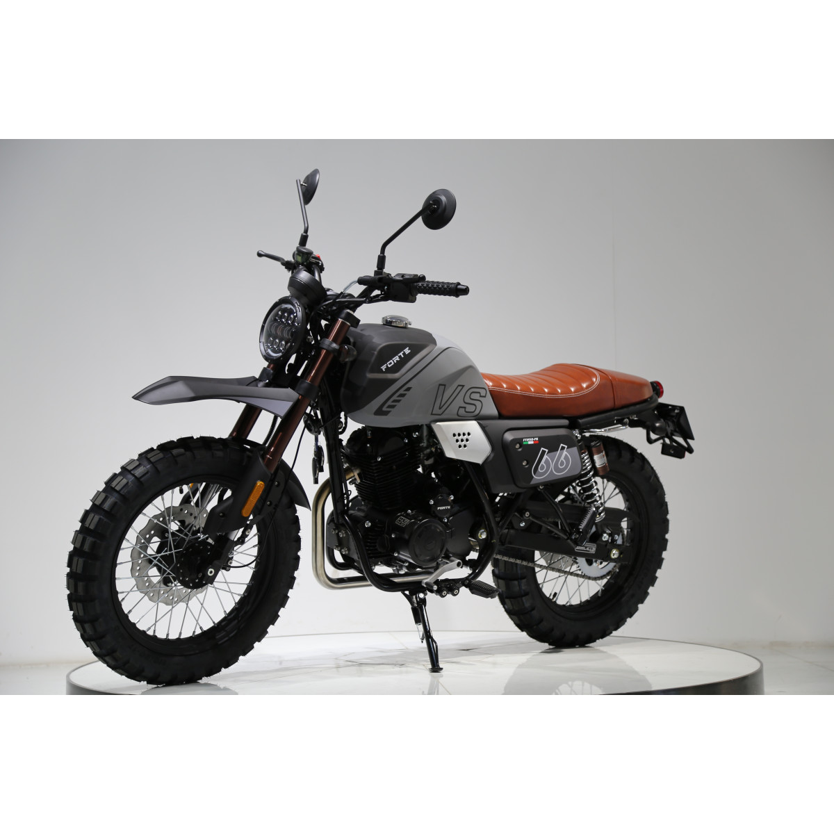 Мотоцикл FT250-F6 Forte Черно-серый