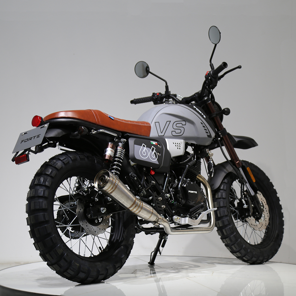 Мотоцикл FT250-F6 Forte Черно-серый