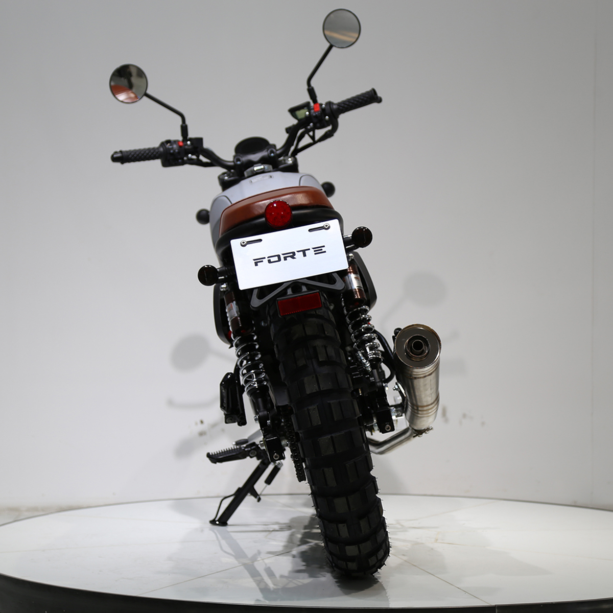 Мотоцикл FT250-F6 Forte Черно-серый