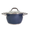 Кастрюля  CROCUS PR-2404-18  PEPPER 18*10,5см. 2,6 л.
