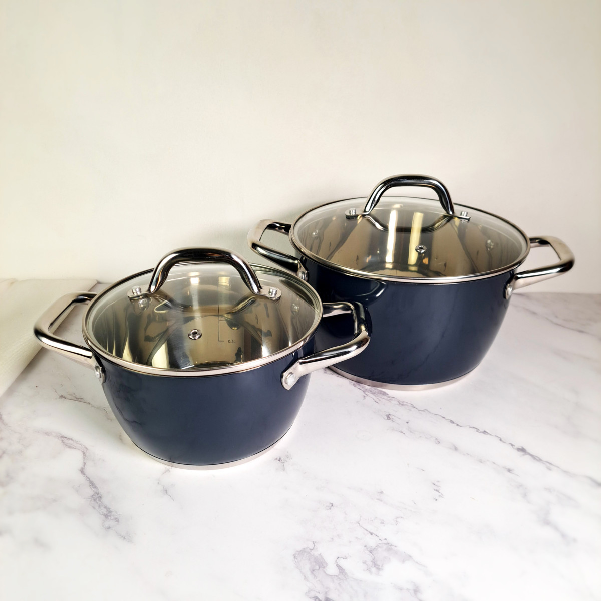 Кастрюля  CROCUS PR-2404-18  PEPPER 18*10,5см. 2,6 л.