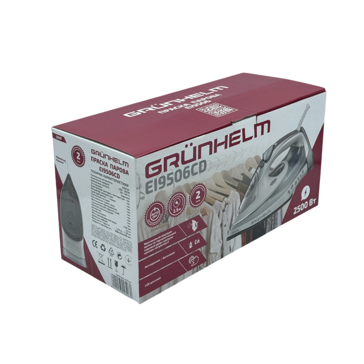 Утюг El9506CD Grunhelm