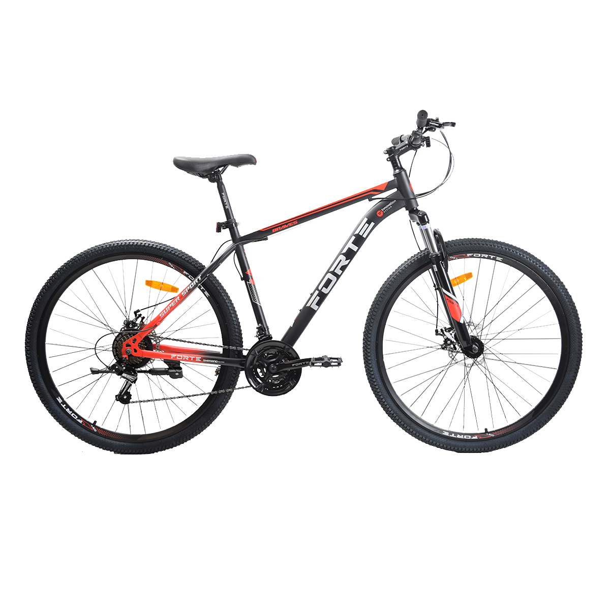 Велосипед Forte Braves МТВ 19"/29" (135371) чорний