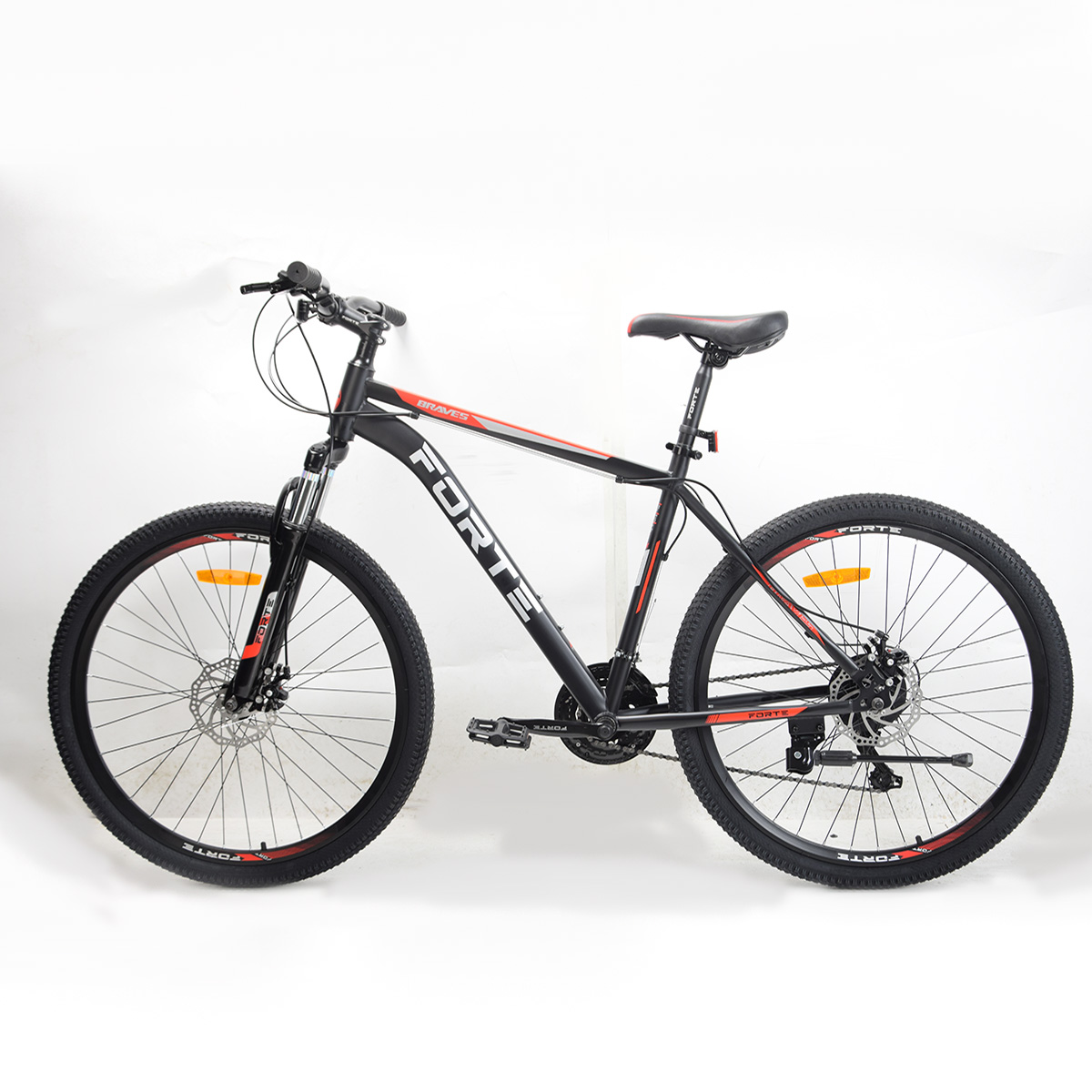 Велосипед Forte Braves МТВ 17"/27.5" (135374) помаранчевий