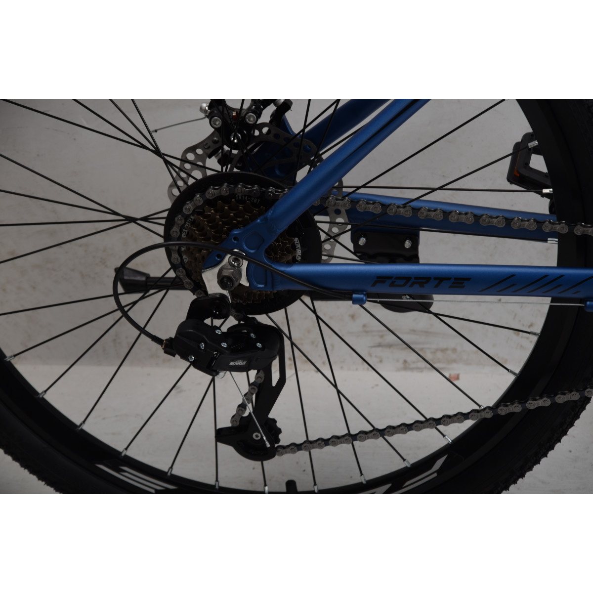 Велосипед Forte COMPASS 17"/27.5" синій