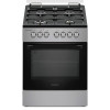 Плита газоэлектрическая Grunhelm F661234GB серо-черная