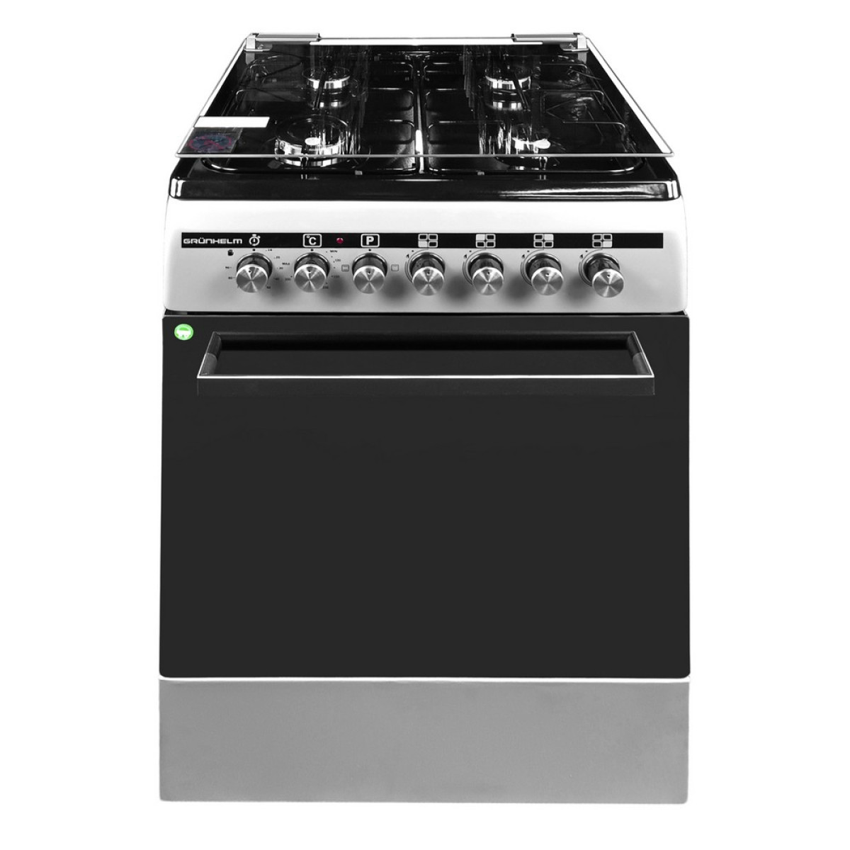 Плита газоэлектрическая Grunhelm FLG6612G Серая