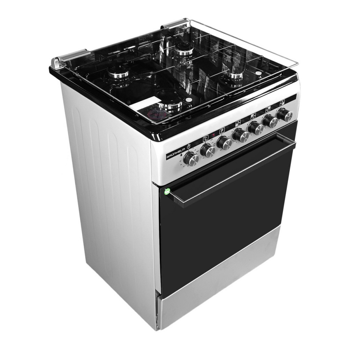 Плита газоэлектрическая Grunhelm FLG6612G Серая