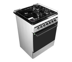 Плита газоелектрична Grunhelm FLG6612G Сіра  
