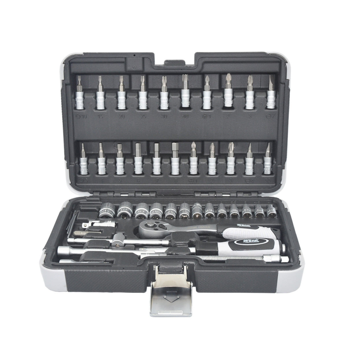 Набір інструментів професійний 1/4" 46 од. WERK 70224