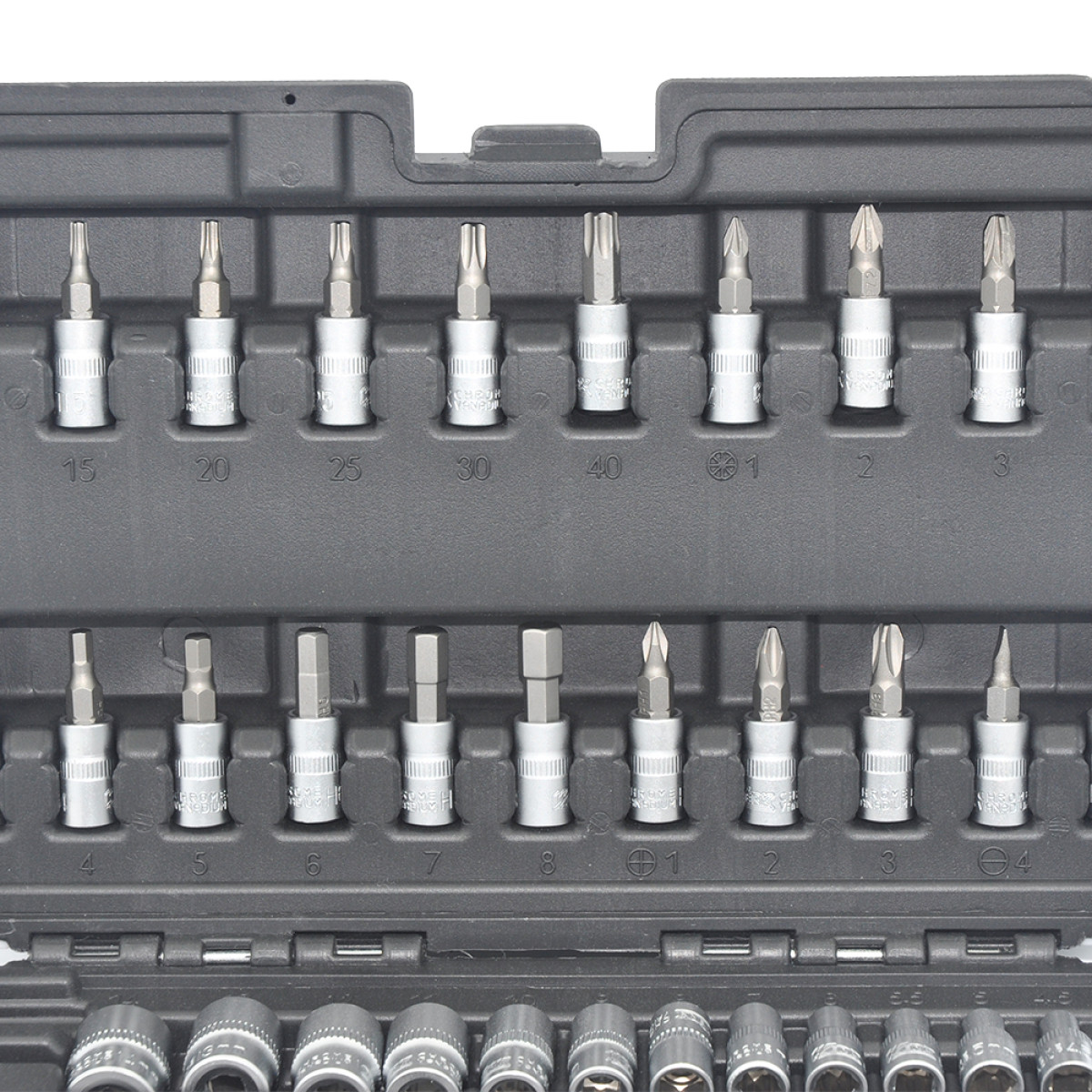 Набір інструментів професійний 1/4" 46 од. WERK 70224