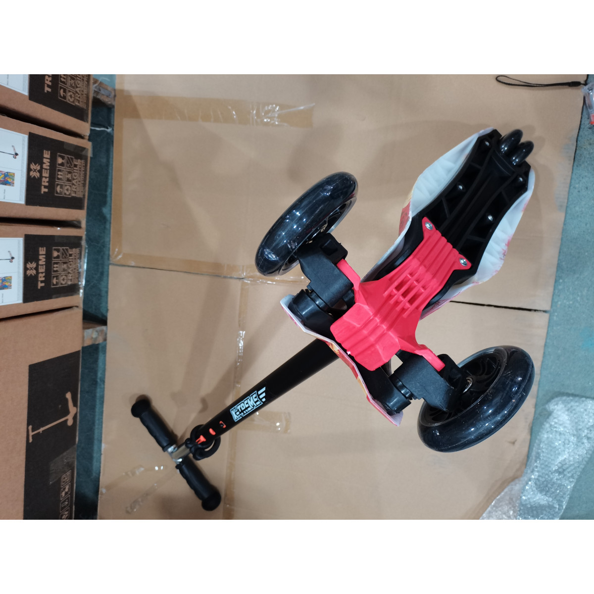 Детский самокат X-TREME KS-209W rose