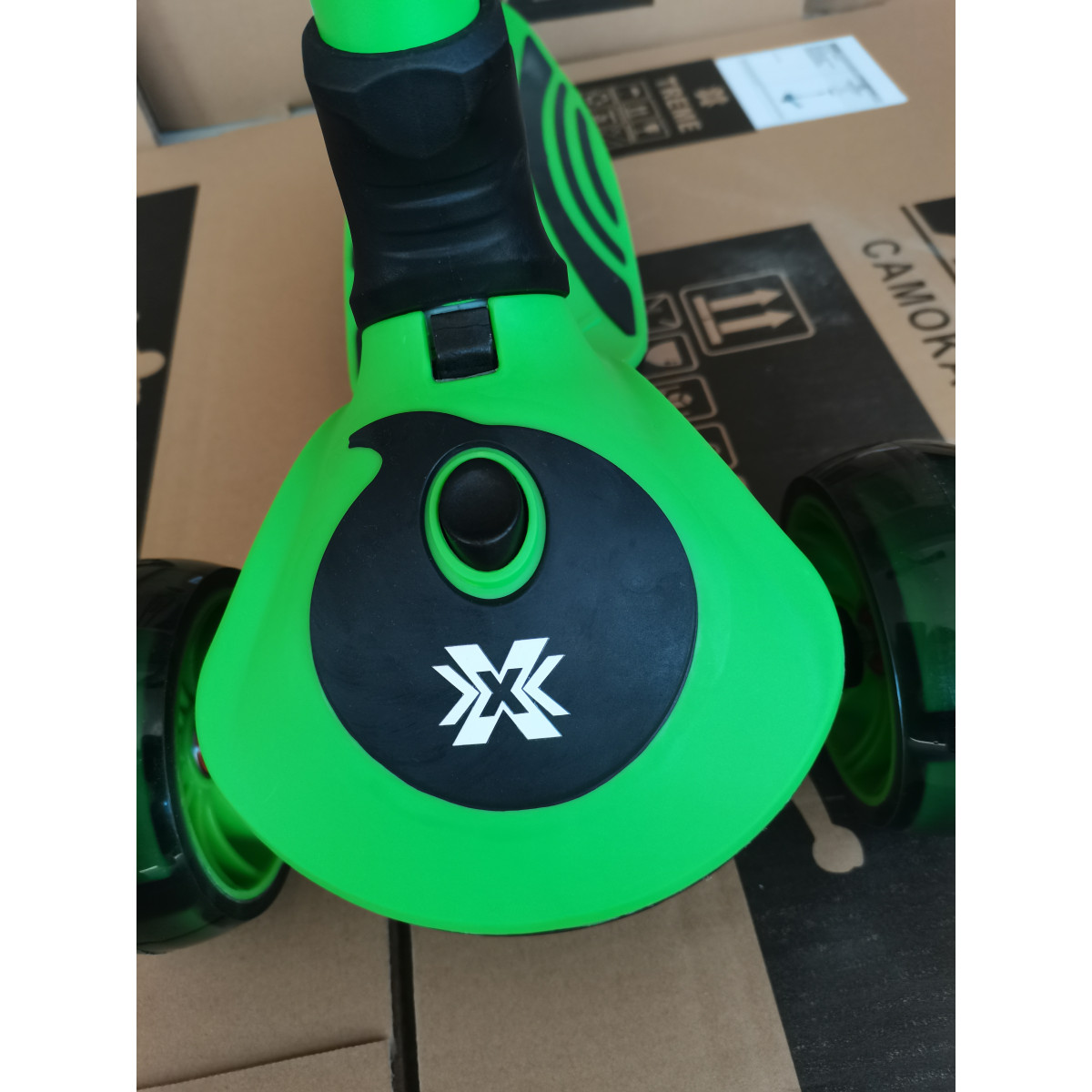 Детский самокат X-TREME KS-268 Зеленый