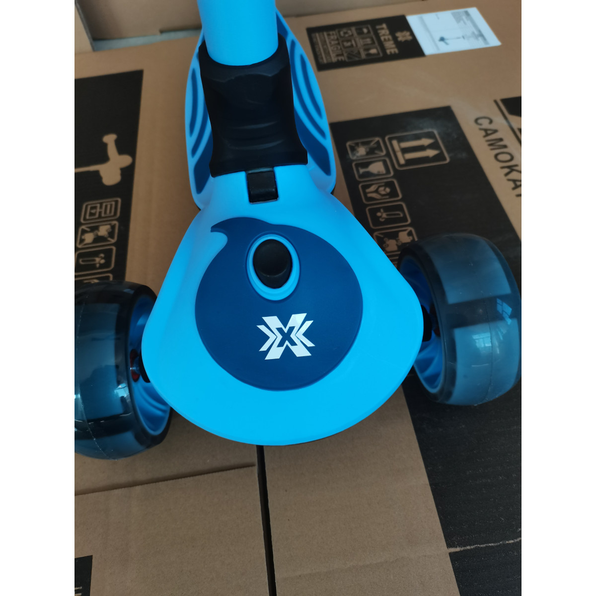 Детский самокат X-TREME KS-268 Голубой