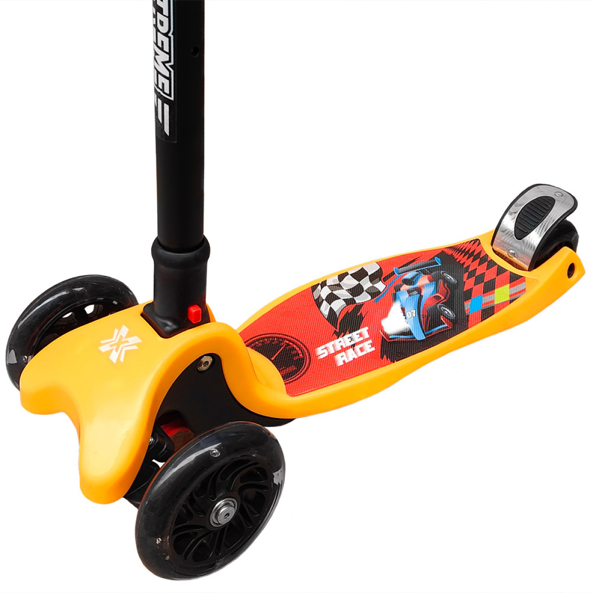 Детский самокат X-TREME KS-210L Оранжевый