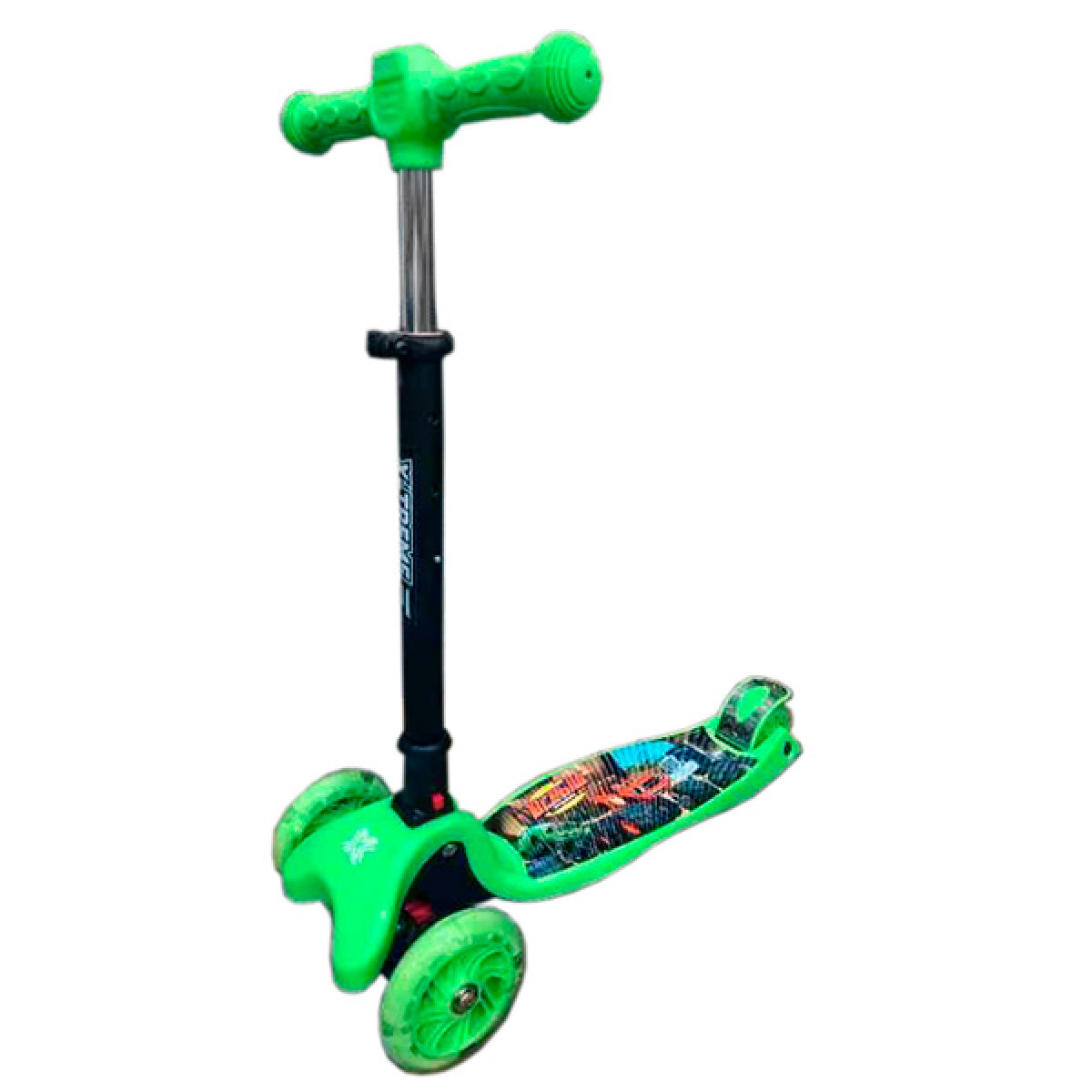 Детский самокат X-TREME KS-210L Зеленый
