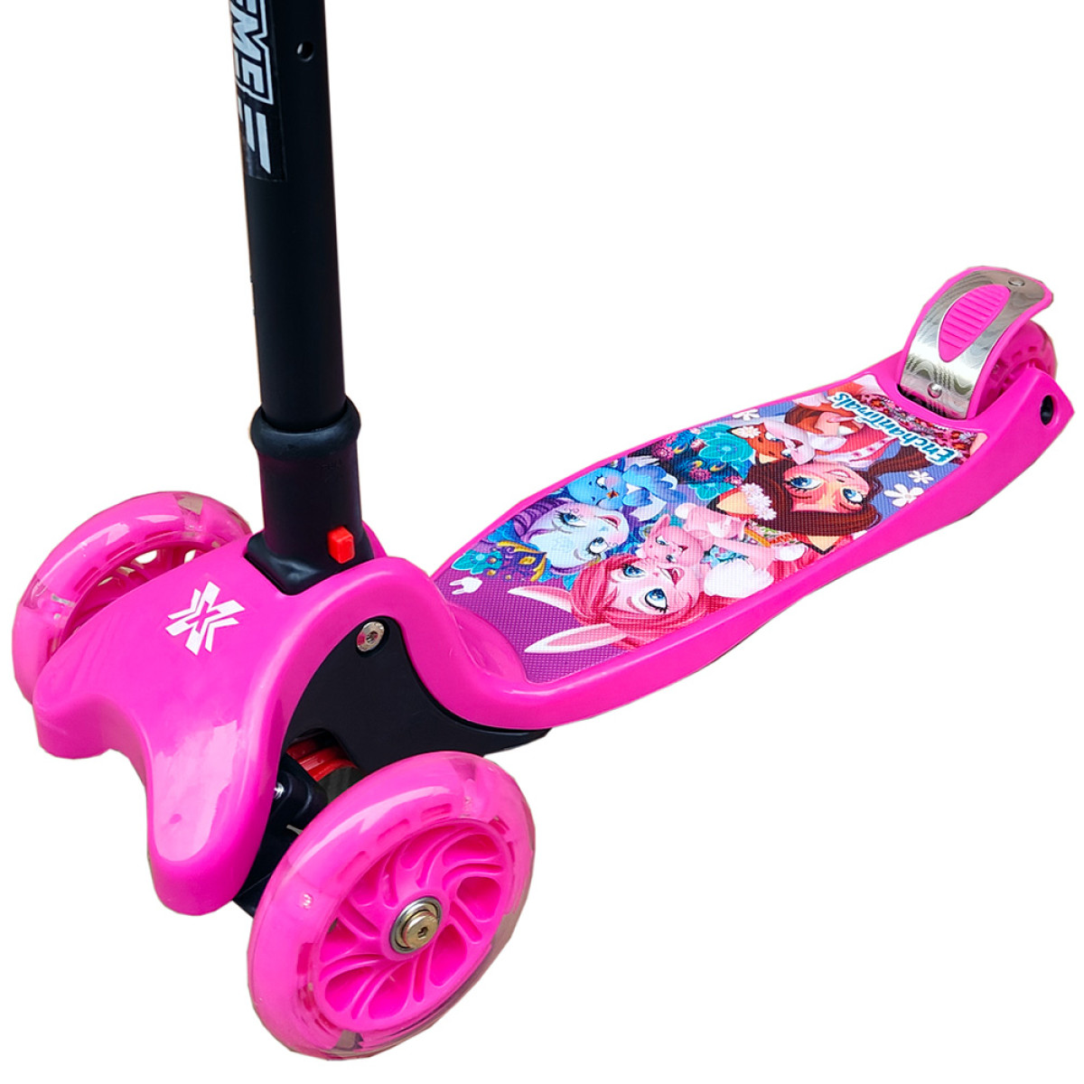 Детский самокат X-TREME KS-210L Розовый