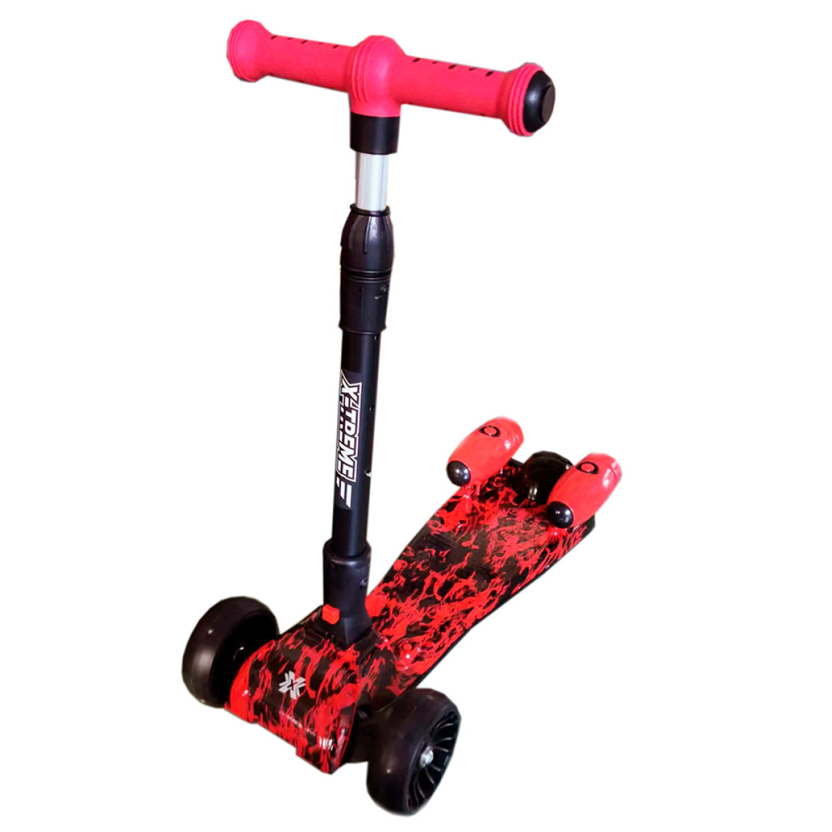 Детский самокат X-TREME KS-135C Голубовато-желтый