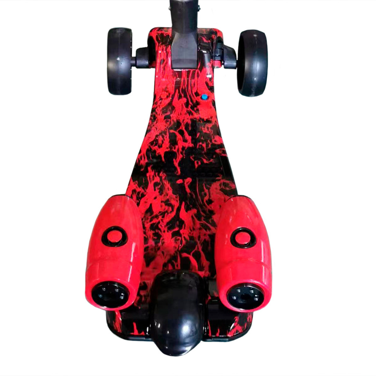 Детский самокат X-TREME KS-135C Голубовато-желтый