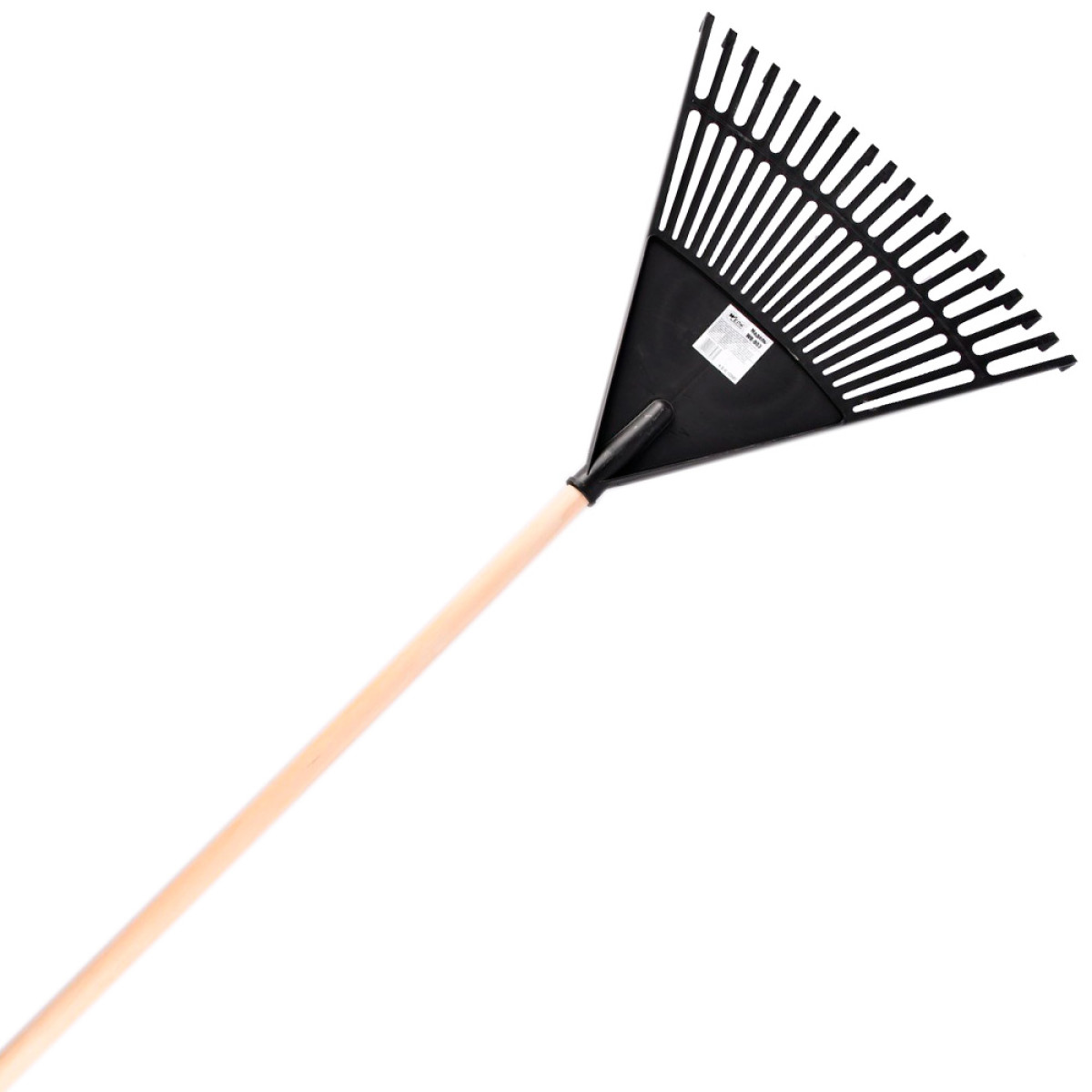 Граблі віялові з дерев'яним держаком - WR-003 (WERK)