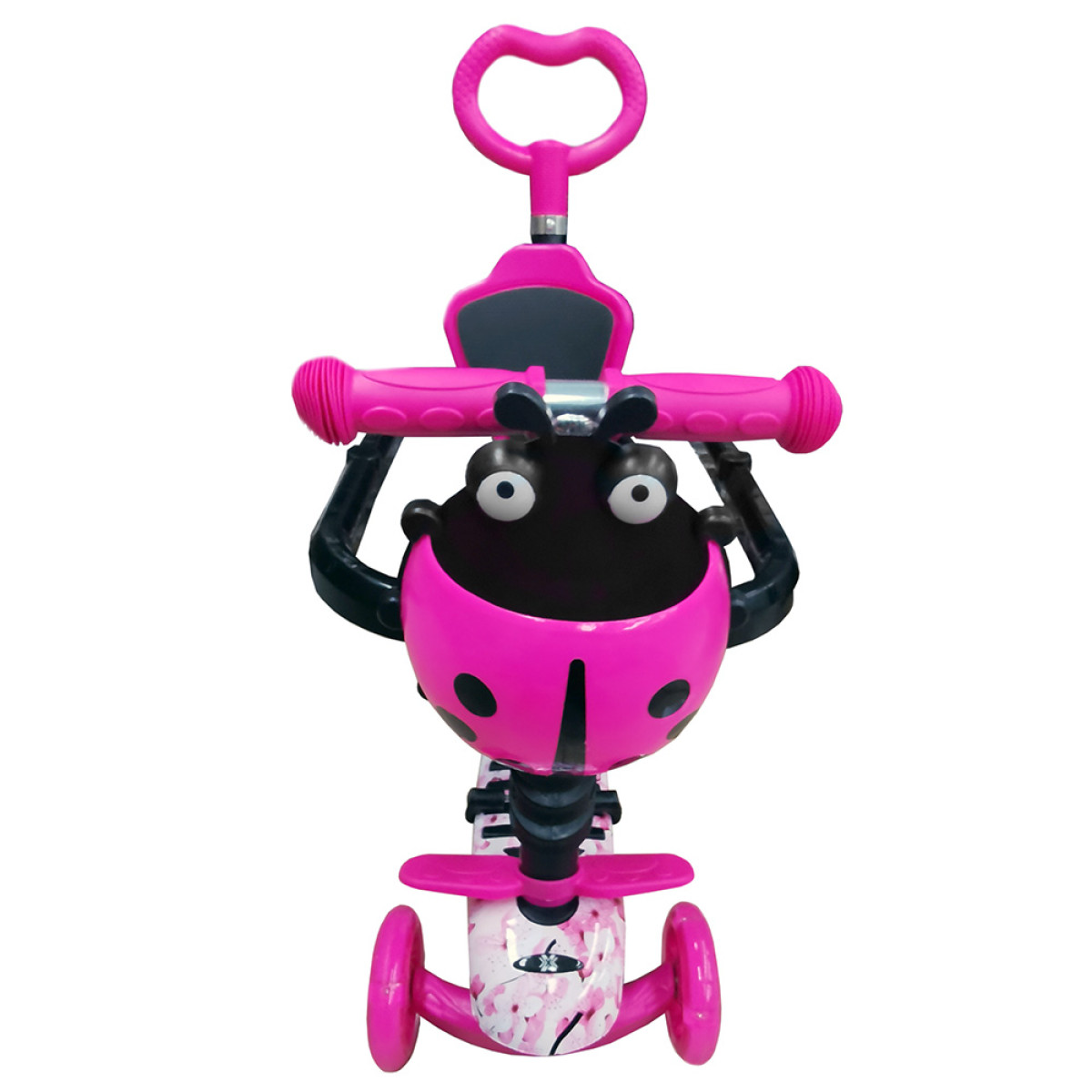 Детский самокат X-TREME KS-705-5W Розовый