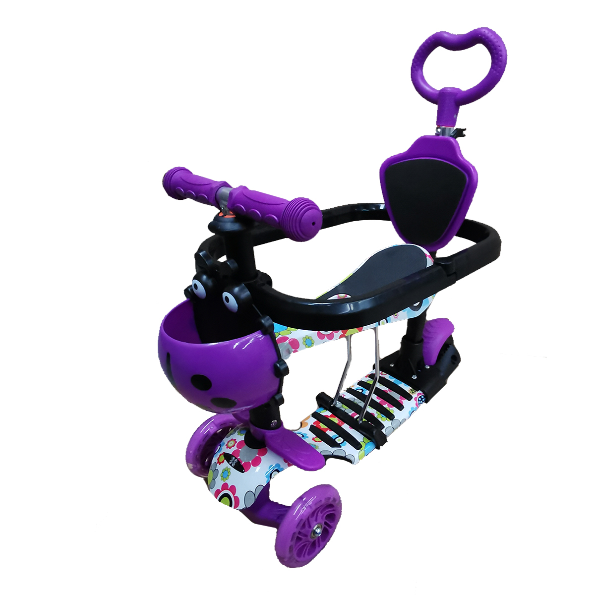 Детский самокат X-TREME KS-705-5W Фиолетовый
