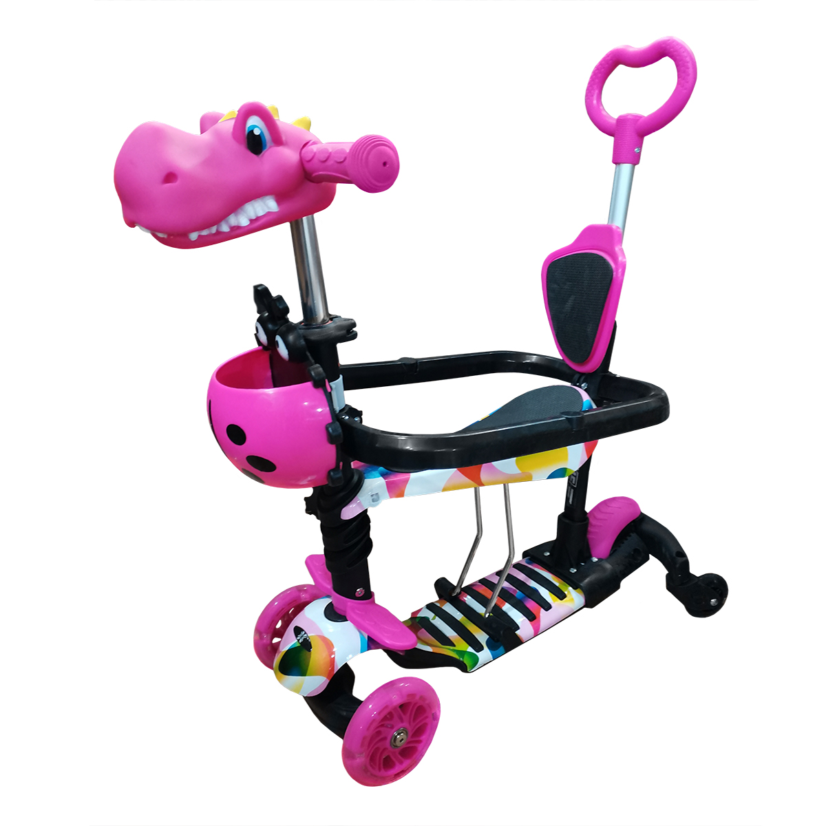 Детский самокат X-TREME KS-705K Фиолетовый