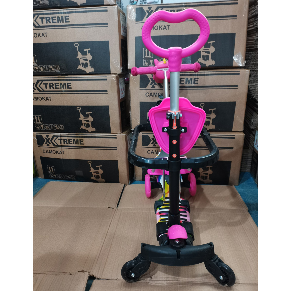 Детский самокат X-TREME KS-705K Фиолетовый
