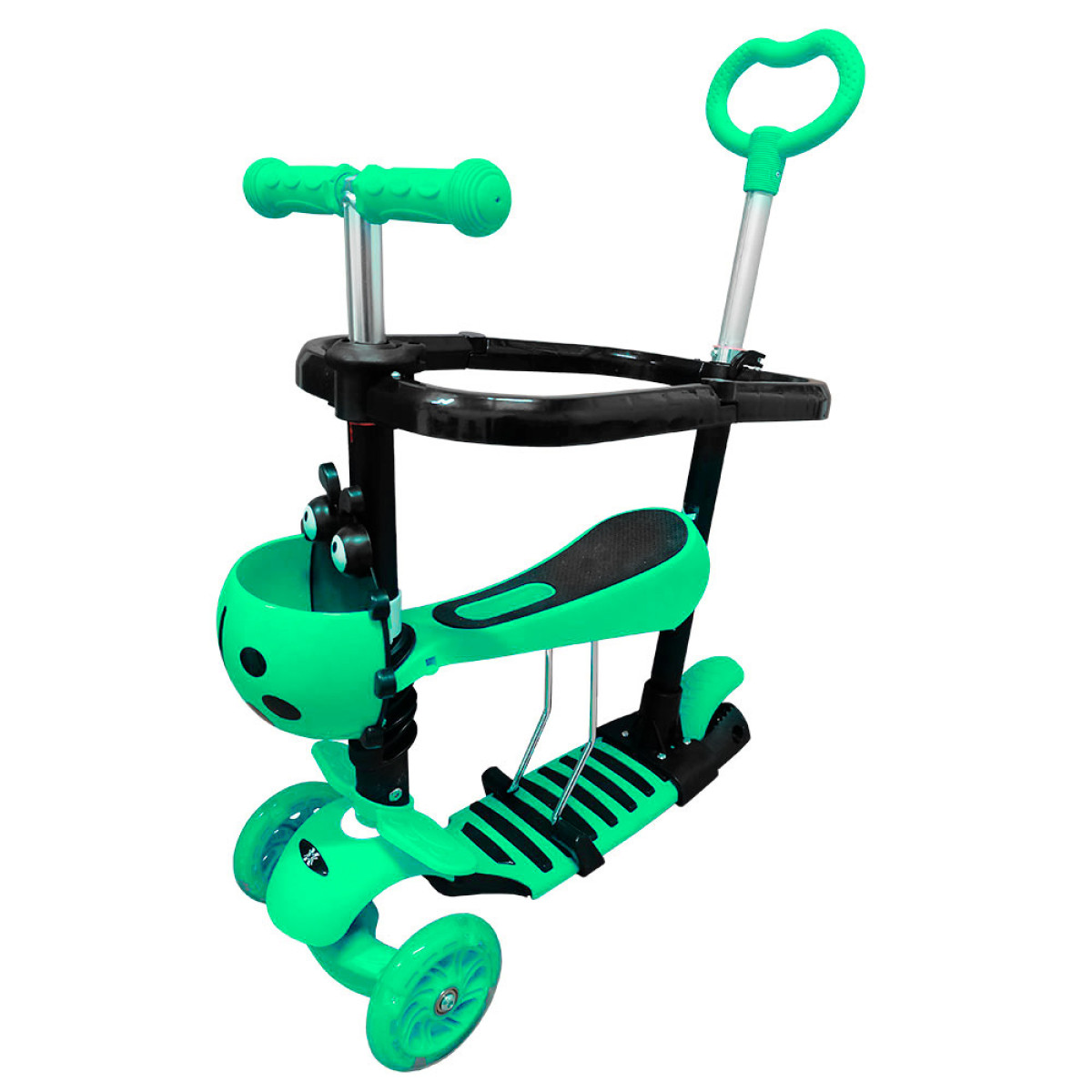 Детский самокат X-TREME KS-704-5W Зеленый