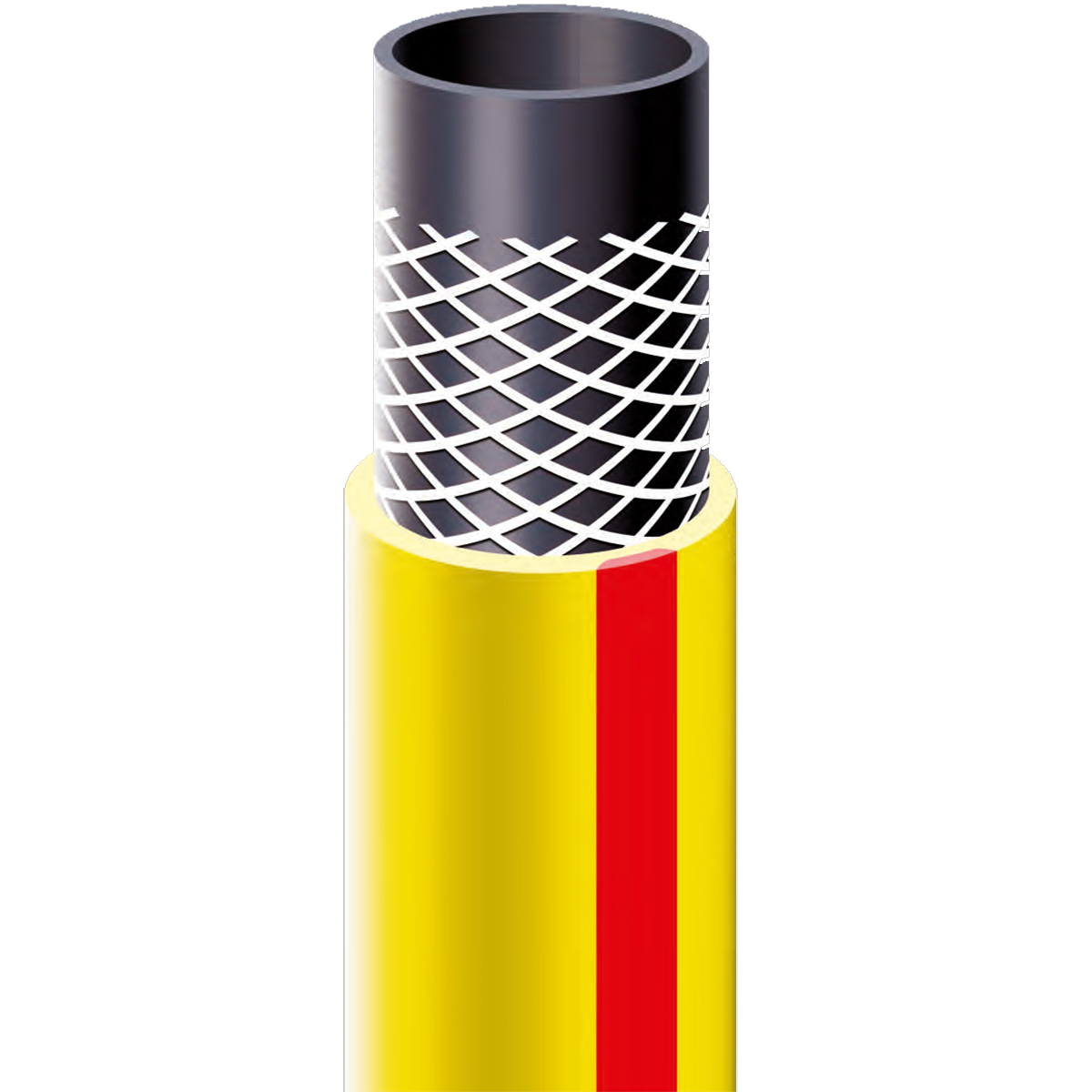 Шланг садовый Радуга RAINBOW - 1/2" 20 м Forte