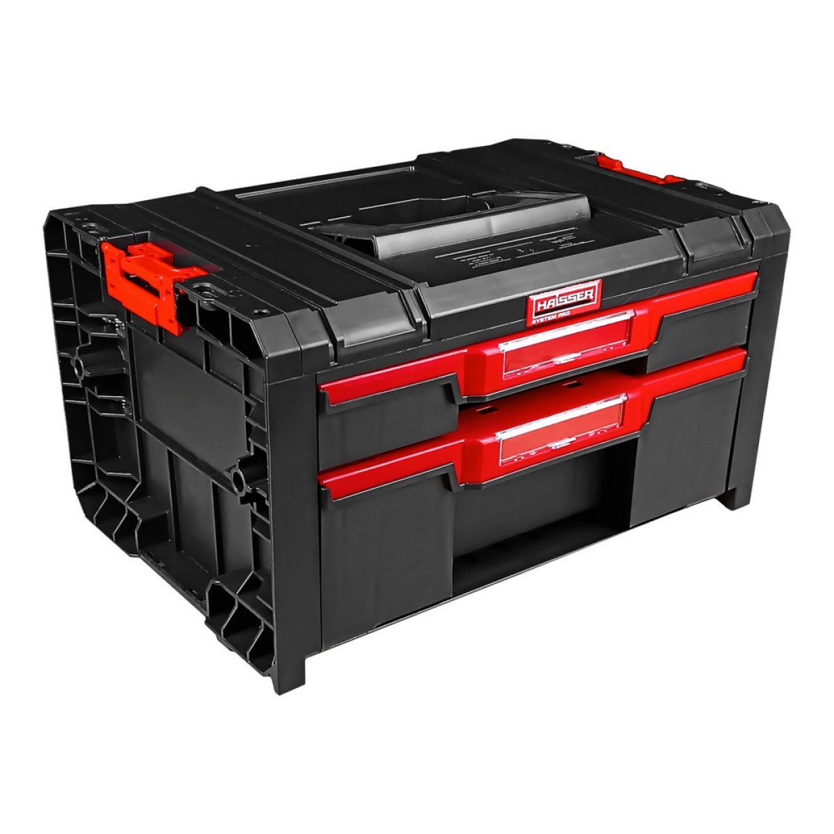 Ящик для інструментів з висувними шухлядами System PRO Basic Haisser 90123
