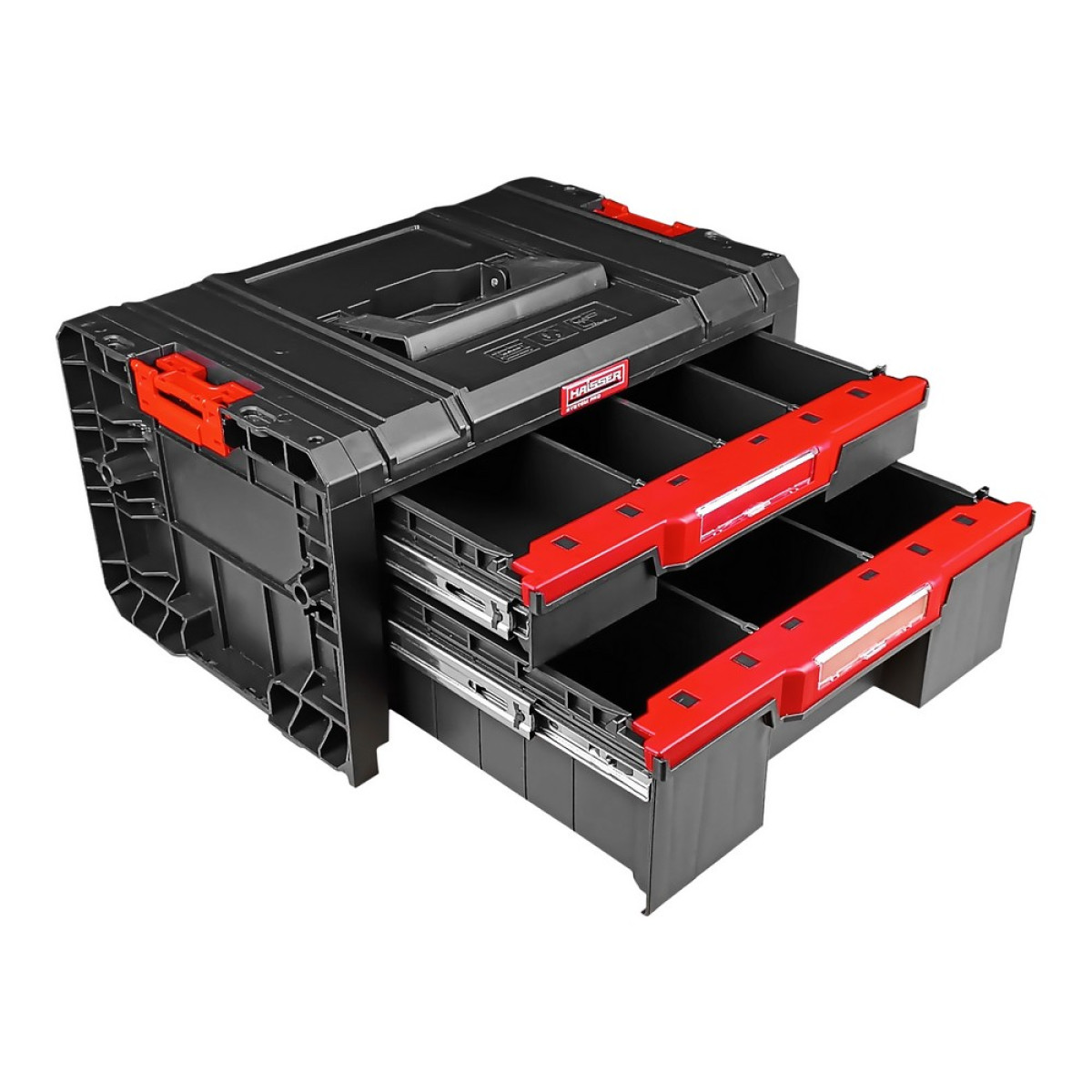 Ящик для інструментів з висувними шухлядами System PRO Basic Haisser 90123