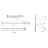 Крепление под солнечные панели 100 Вт Tilt Mount Bracket