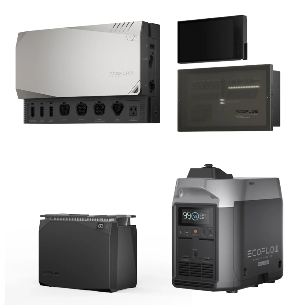 Комплект энергонезависимости Ecoflow Power Independence Kit 2 kWh (с генератором)