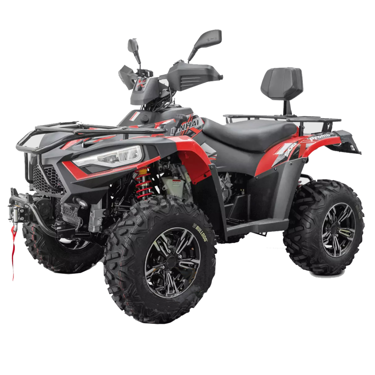 Квадроцикл Linhai ATV500-D PROMAX EFI Червоний