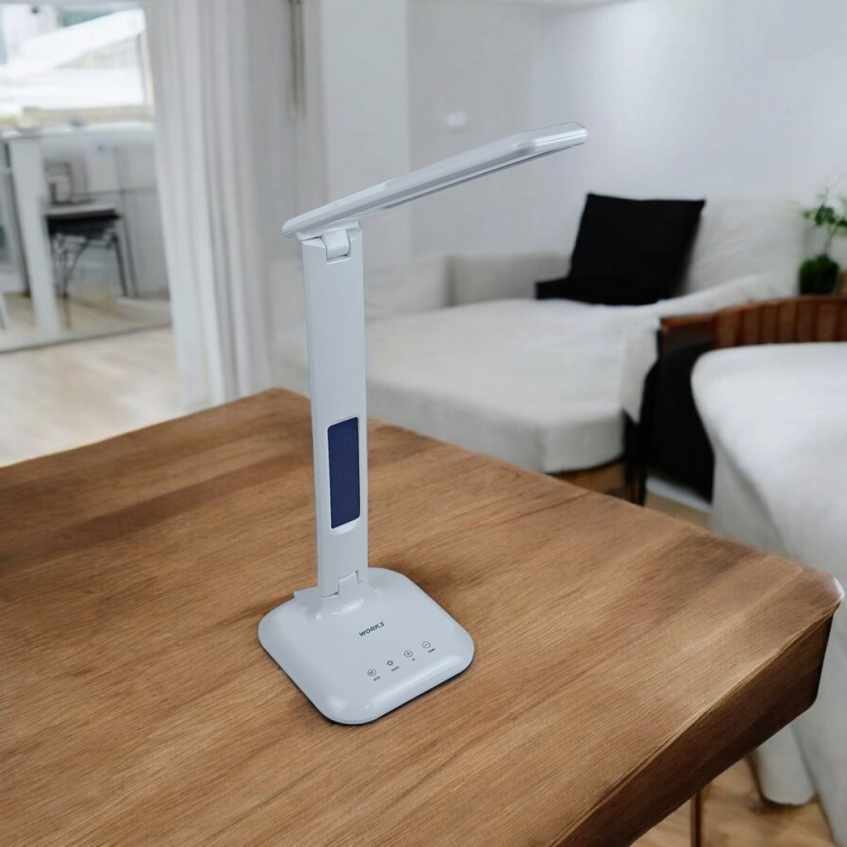 LED-лампа настільна з фунц годиника - EH1802AW Work's