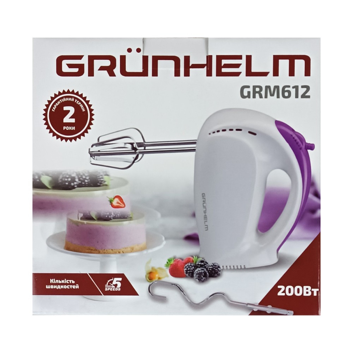 Міксер Grunhelm GRM612